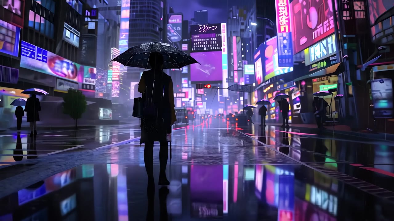 Neon Rain